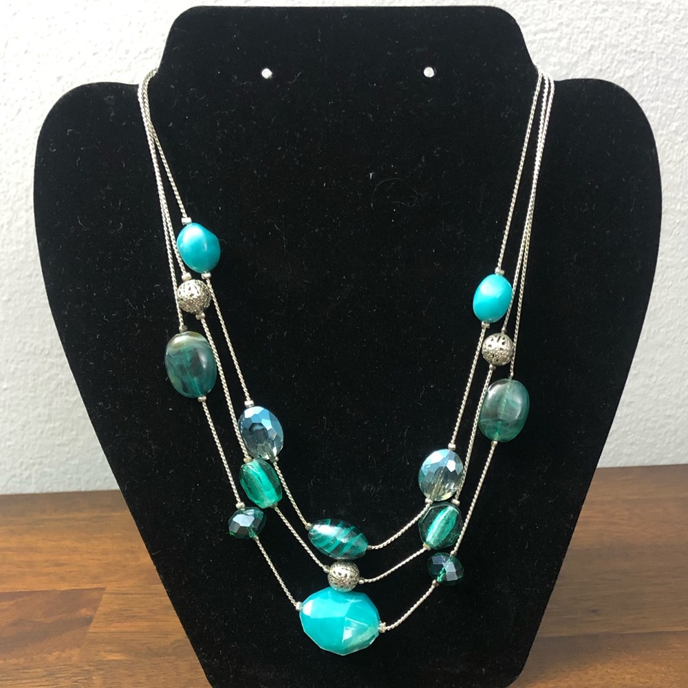Teal Necklace